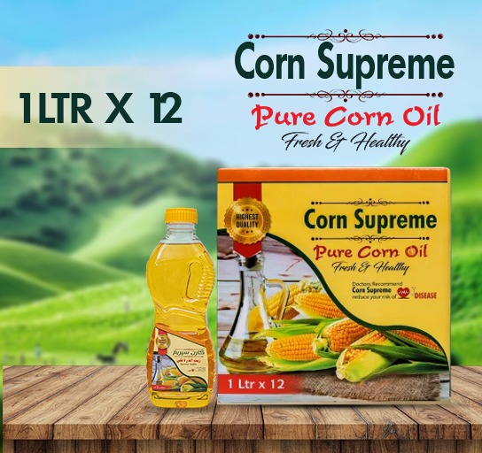 Corn supreme Pure corn oil cooking oil